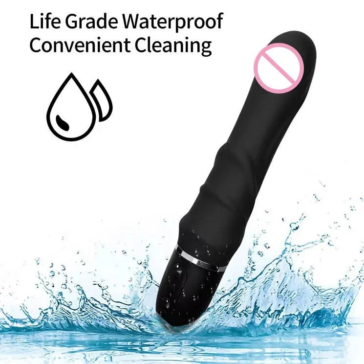 USB 10 Frequency Silicone AV Massage Vibrator Sex Toys Stick Dildo for Female Masturbation