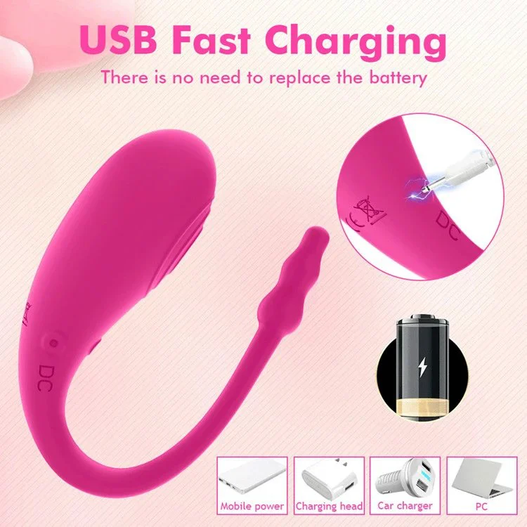 Mobile APP Control Wireless Jumping Egg Female Masturbator Wearable Vibrator Sex Toy for Women