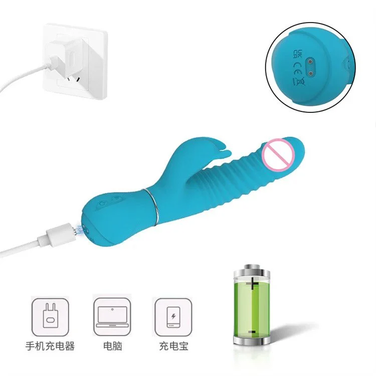 USB Rechargeable Clitoral Stimulator AV Vibrator Set 4 in 1 G Spot Massager Vibrator Sex Toys for Women