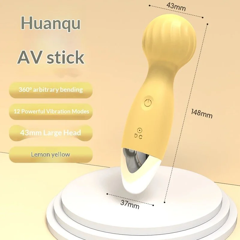 Female Masturbator AV Vibration Massage Stick Sex Vibration G-Point Orgasm Insertion Female 2