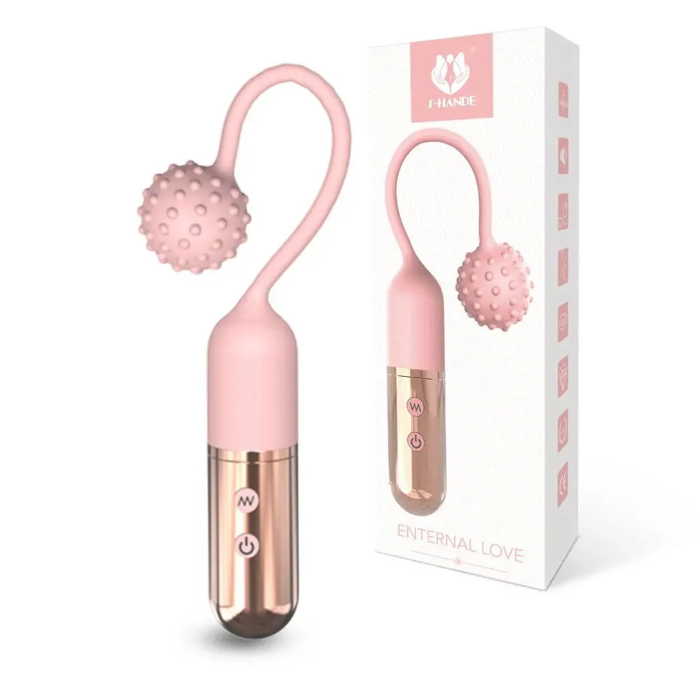 Female wired double loveegg Breast Toys masturbator sex toys