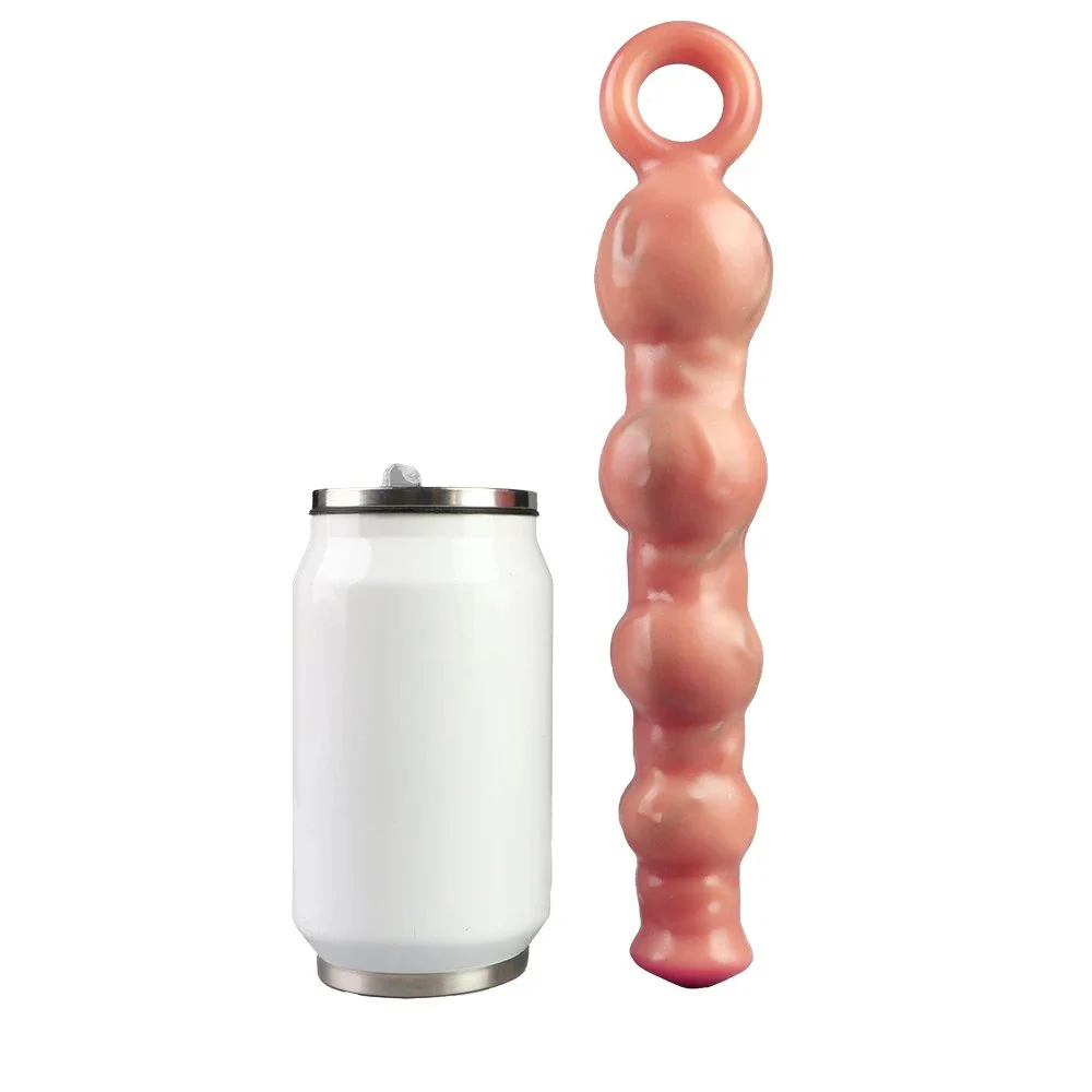 Multi-knot Penis Simulation Vibrator Female Silicone Masturbator Vaginal Massager Anal Plug Adult Sex Toys