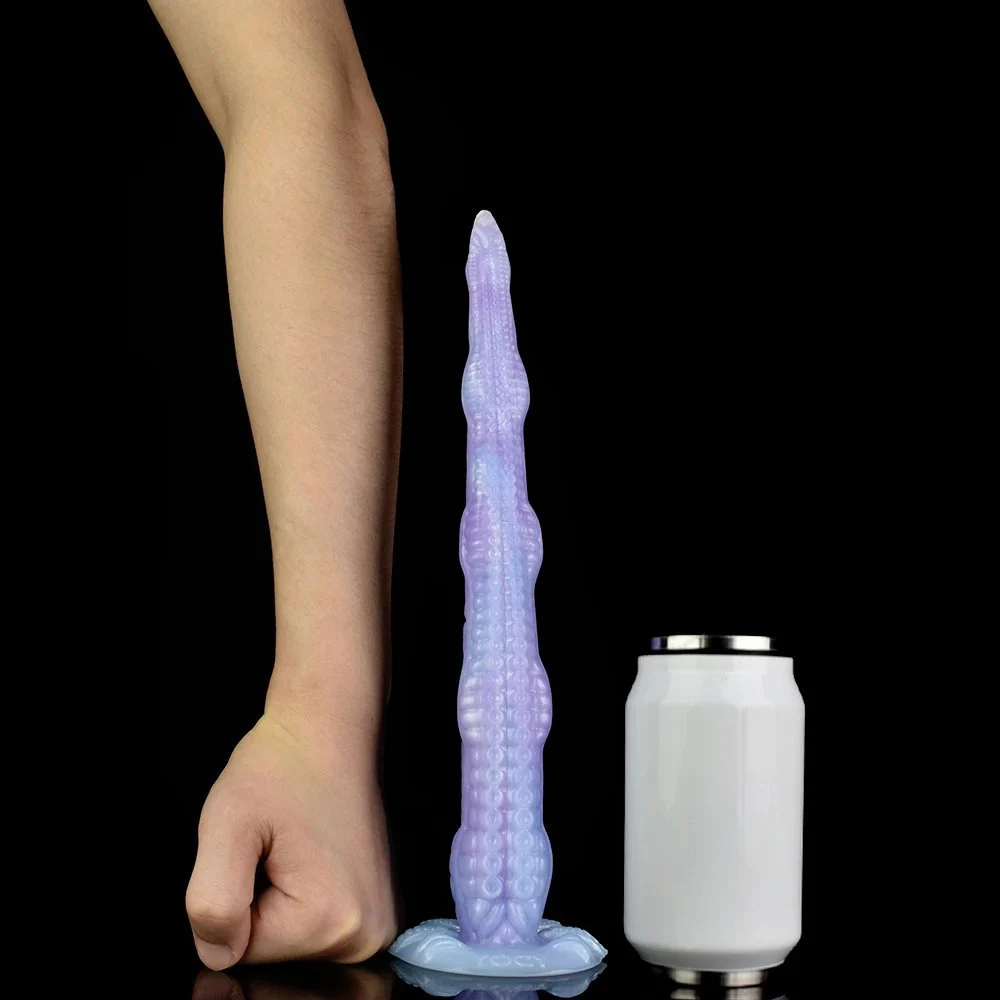 Anal Tentacle Dildo Adult Sex Toy,Huge Monster Long Dildo Anal Plug for U & G-spot,double Knot Tentacle Dildo Butt Plug Gay