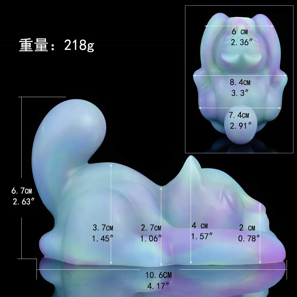 Cute Style of Small Animals Grinders Luminous Fantasy Grinder Female Sex Toys