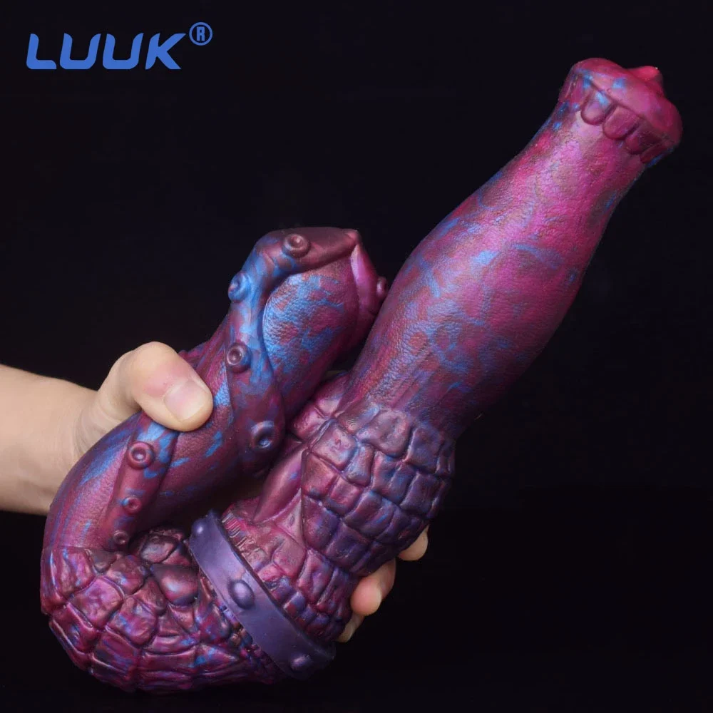 Masturbation Big Silicone Rubber Sex Toy Penis Enlargement Sex Double Head Rubber Penis Dildo for Lesbian Gay