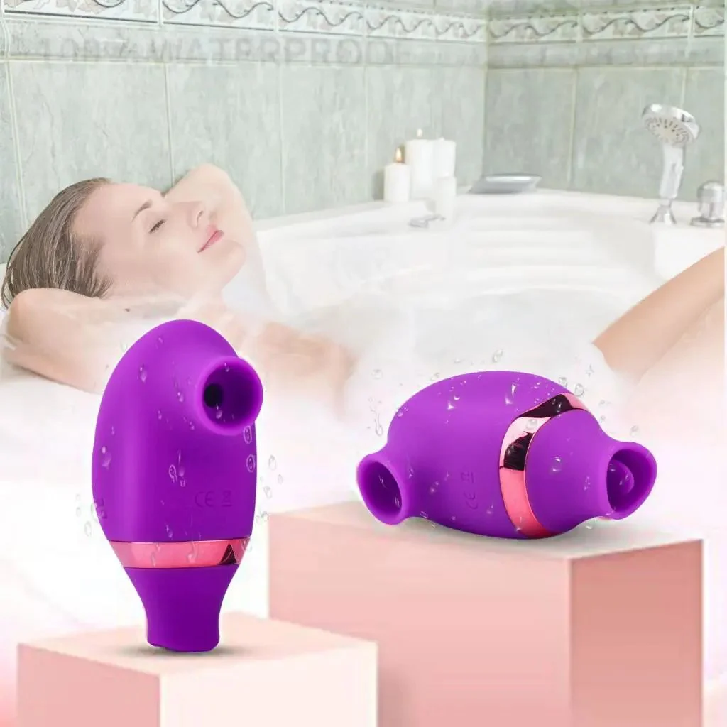 USB Magnetic Rechargeable Waterproof Silicone Clitoral Suck Vibrator Mini Sex Toy for Women