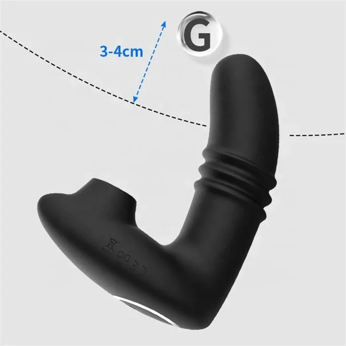 USB Power Supply 10 Frequency Wearable Anal Plug Electric Vibrator & Dildo for Prostate Massage & Sucking Wearable & Invisible