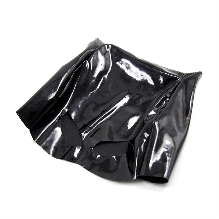 Erotic Sex Toys Bondage Restraint Slave Face Mask Cosplay Patent Leather Cute Sexy Cat Mask