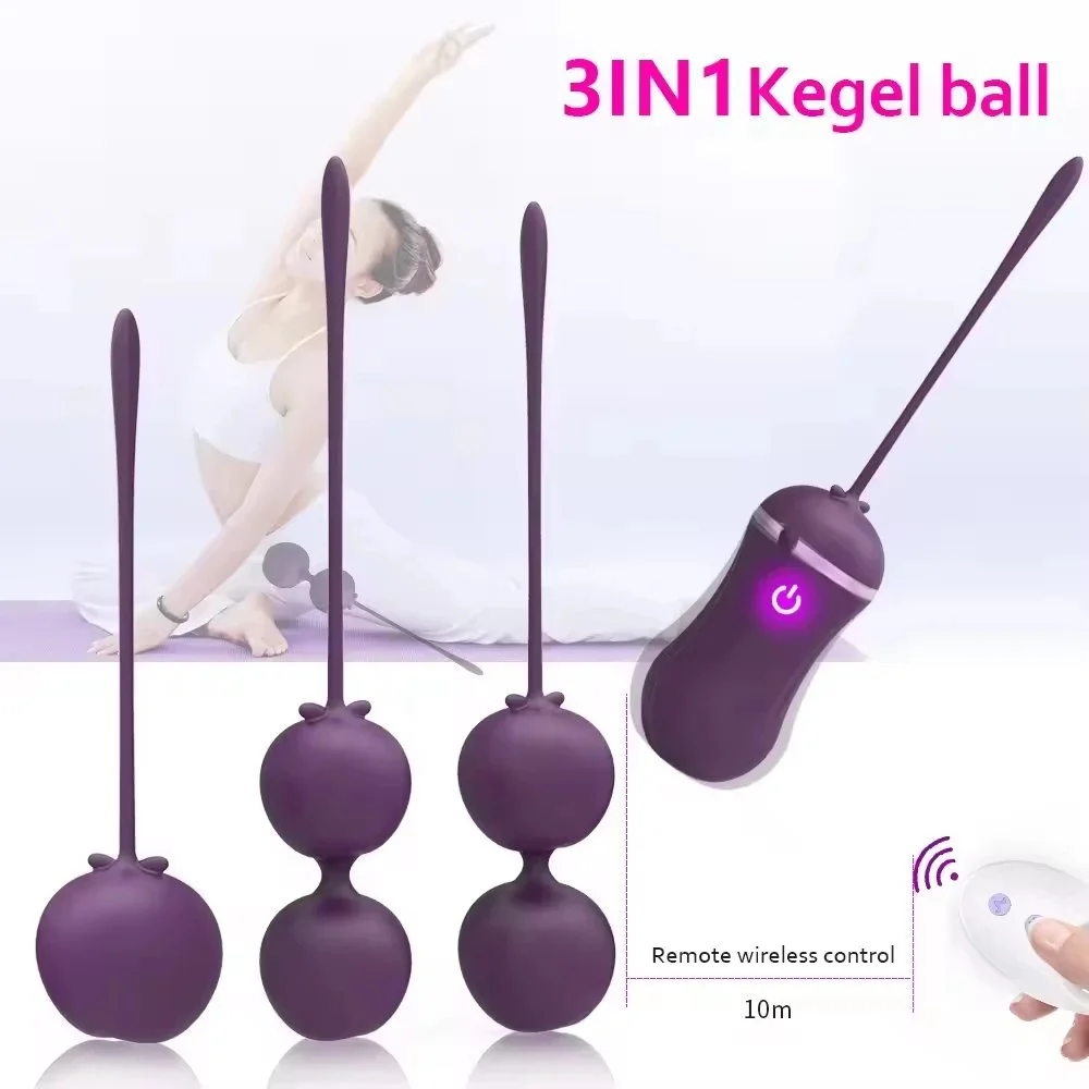 Female Vagina Kegel Vagina Balls Sex Toy Waterproof Magnetic Exercise for Women
