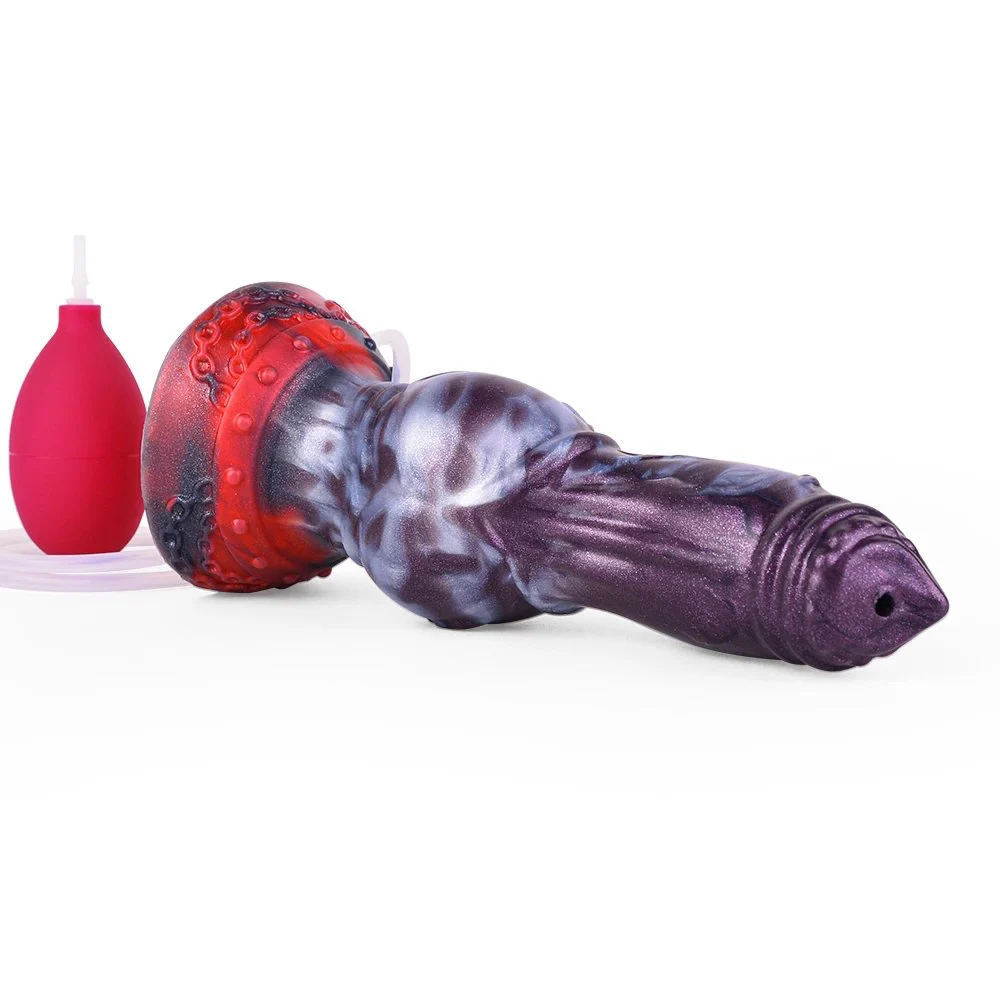 Soft Fantasy alien Cock Squirting Dildo Orgasmic Ejaculation Anal Plug Masturbator Sex Toy for Woman