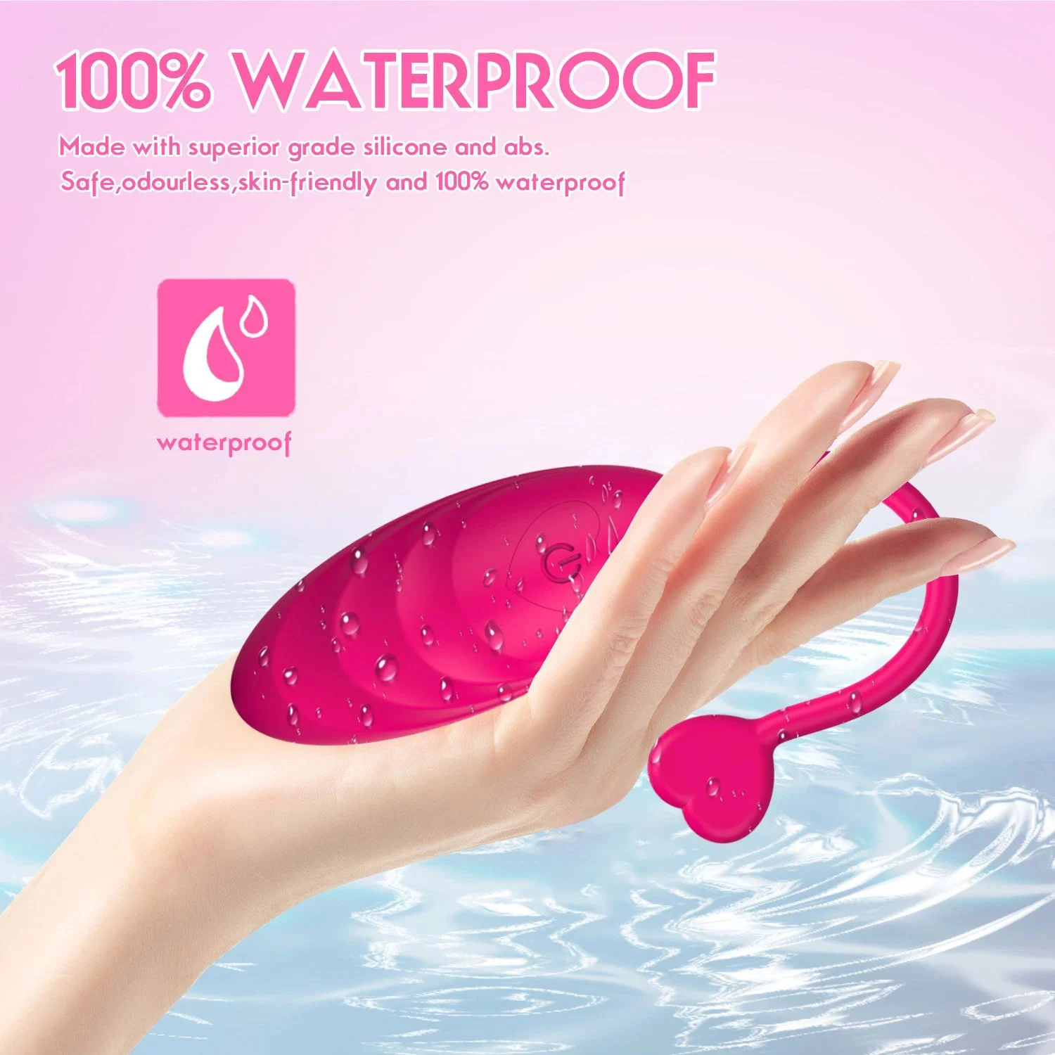 Female Masturbation 10 Frequency Remote Control Vibrating Jumping Egg Vibrator Wireless