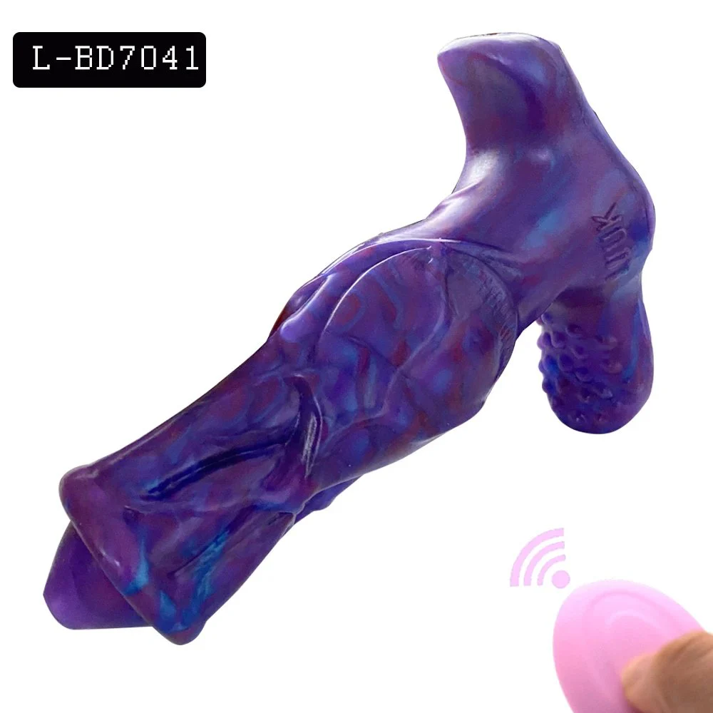 Design Vibrating Dildo Women Wearable G-spot Vibrator with Strap on Dragon Dildo
