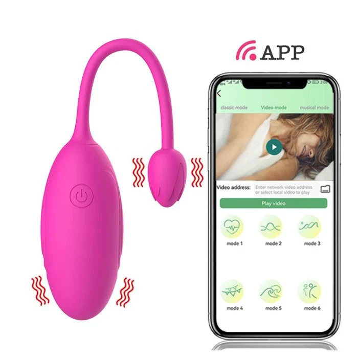 USB Rechargeable G-Spot Clit Stimulator Vibrating Egg Sex Toys for Women Vaginal Vibrators