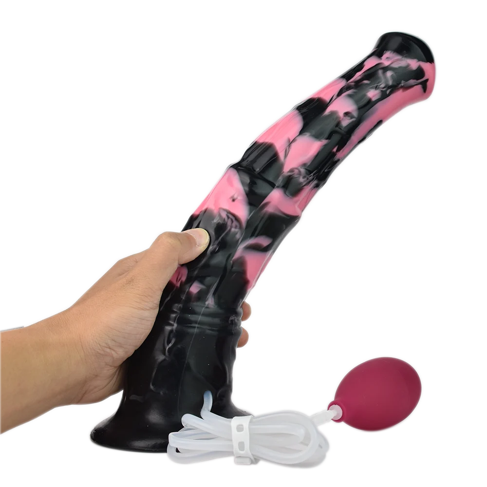 Anal Plug Squirting Horse Dildo Ejaculating Dildo for Women with Forty Two cm Long