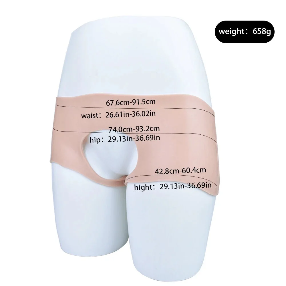 Sex Silicone Buttock Enhancement Pants Enhance Lift Butt Shaper Control Shorts Realistic Push up Hip Enhance Underwear