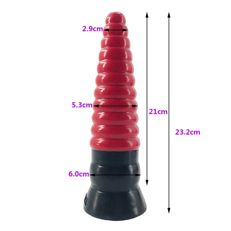 Adult Soft Silicone Anal Plug Sex Toys Products Re Fantasy Soft 9 Inches Anal Tool for Man Woman Couple Masturbator