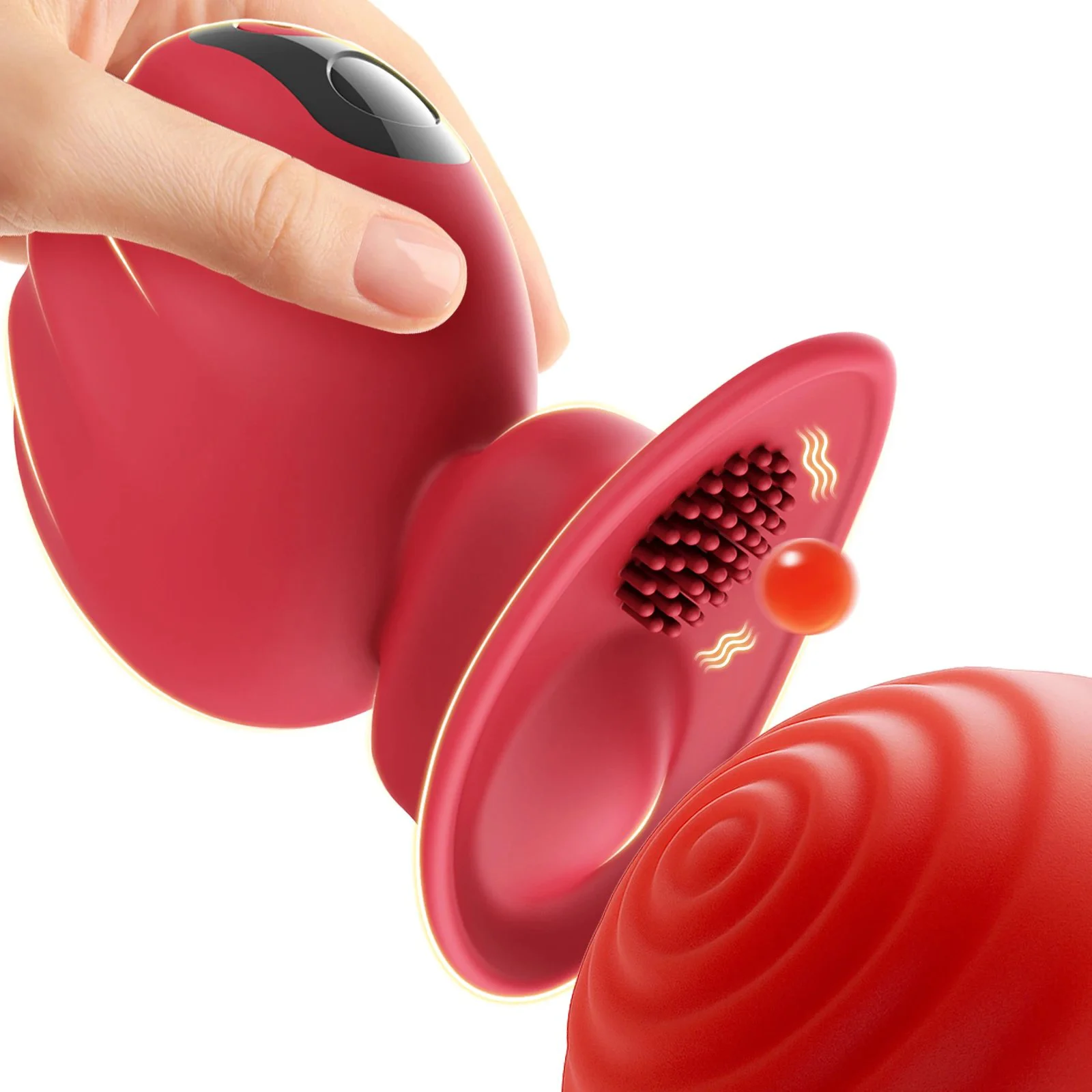 USB Rechargeable Vibrator-Female Clitoral Stimulator & Intimate Massager 100% Waterproof Adult Toy