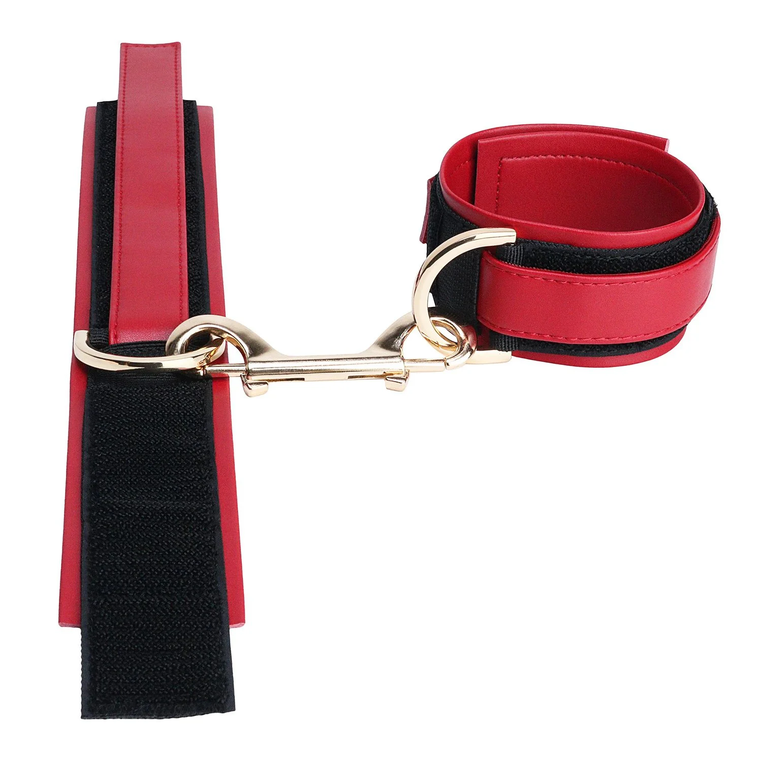 Black and Red Adult Footcuffs Deliver Intense Restraint for Submissive Roleplay Scenarios