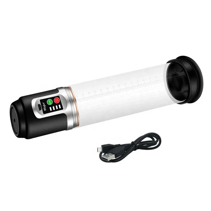 Automatic 4 Frequency Vacuum Penis Pump Men's Enhancement Exercise Equipment Made of Silicone and ABS Frequency Capsule Type