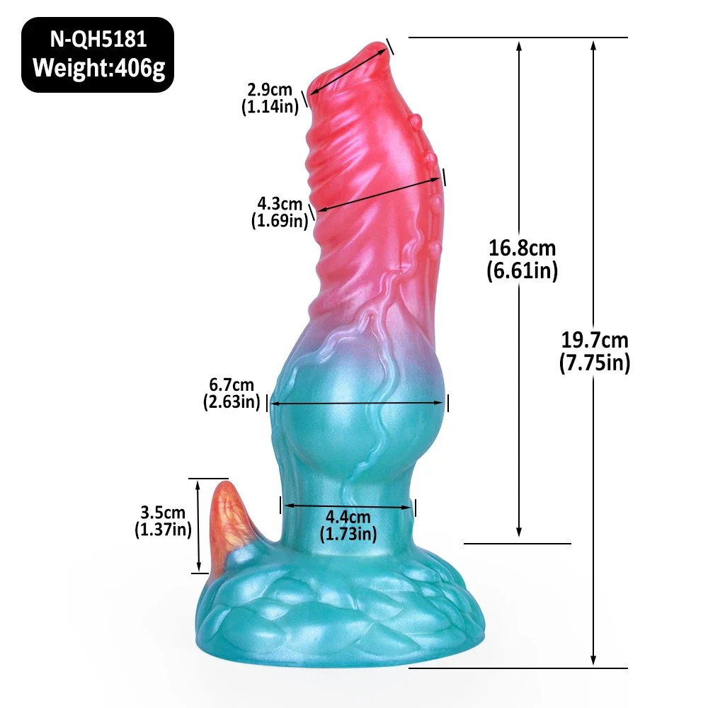Realistic Small Cock Knot Dog Dildo Silicone Soft Wolf Animal Fantasy Monster Adult Anal Plug Sex Toys for Male Female