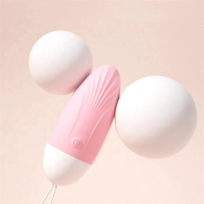 USB Rechargeable 10 Frequency Silicone Kegel Ball G-Spot Vibrators Sex Toys with Remote Control