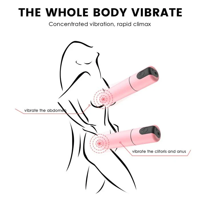 USB Rechargeable 10 Speeds Bullet Vibrator Waterproof Adult G-Spot Clit Stimulator Sex Toys for Women