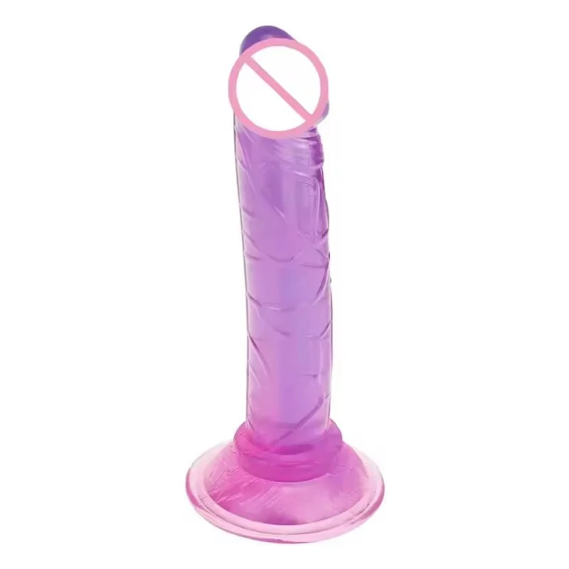 5 Inch Cheap Colorful TPE Soft Eco-Friendly IPX6 Waterproof Suction Cup Mini Dildo for Female Unisex