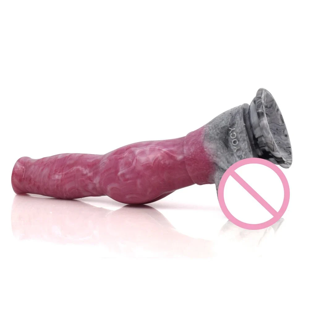 Dog Realistic Big Gay Sex Pussi Mold Adult Toys Anal Silicone Dildo for Women