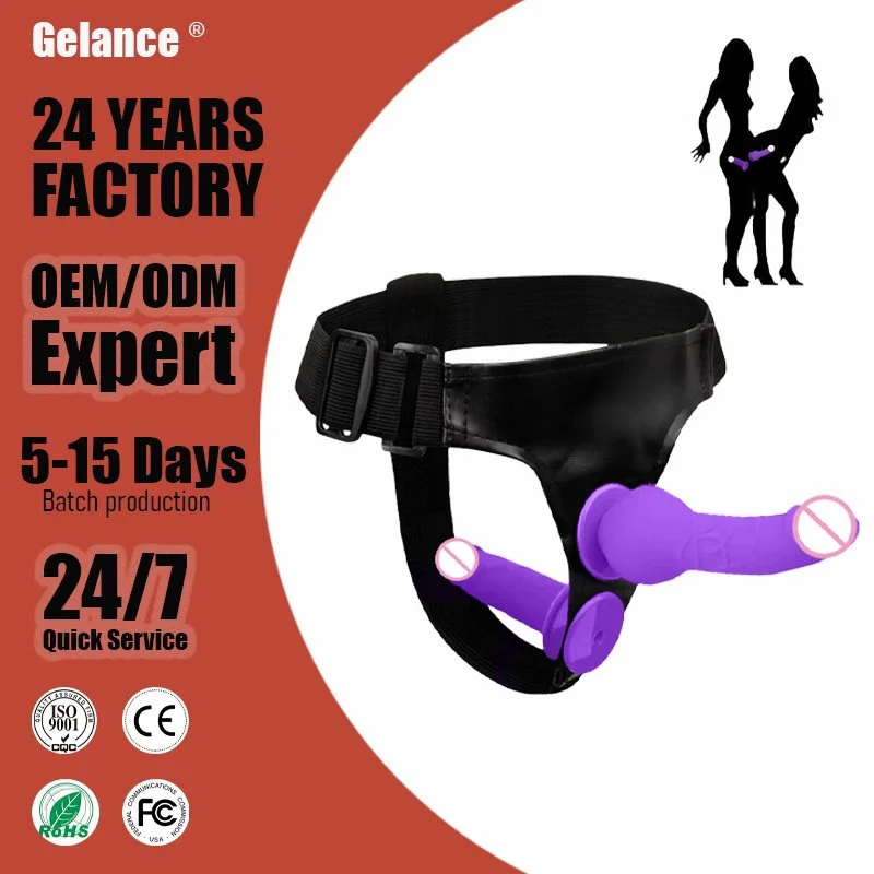 Highly Realistic Soft Silicone Waterproof Adult Dildo Sex Toy for Couples Lesbian Stimulation Easy to Wear