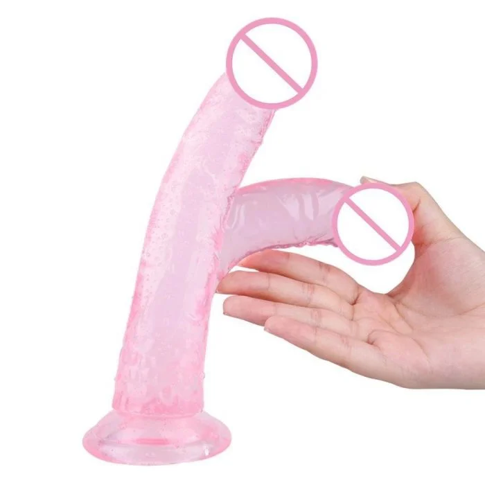 Realistic Soft TPE Dildo with Suction Cups