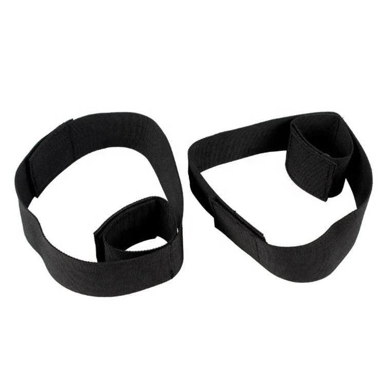 Harness Restraint Set for Couple Nylon Sex Toys Bondage Handcuff Wrist Thigh Cuffs