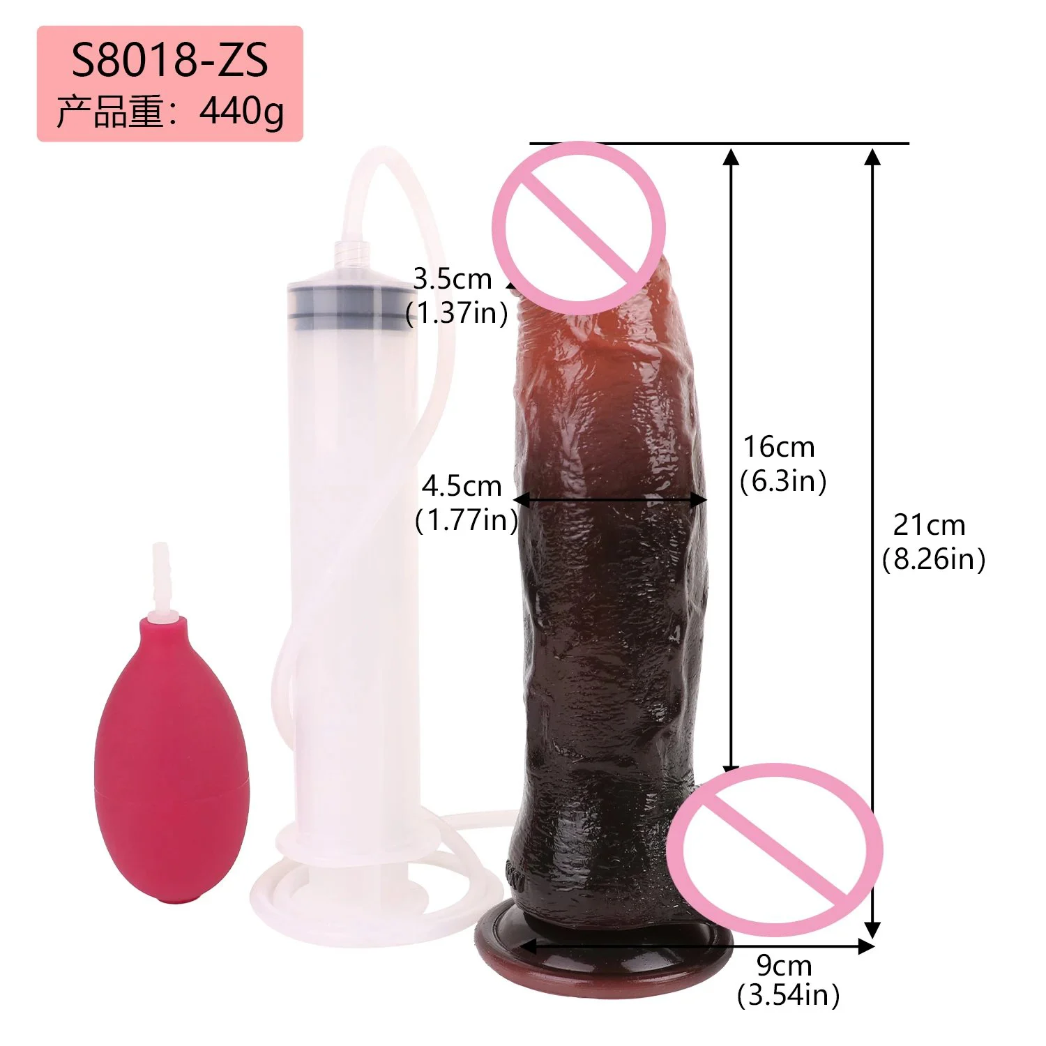 New Color Squirting Dildos for Women Sex Toys for 18+ Adult Butt Plug