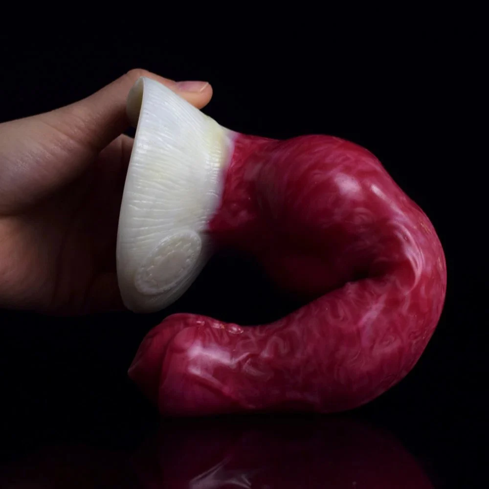 Artificial Rubber Dildo Hands-Free Realistic Animal Dog Penis Butt Plugs Huge Dildo for Women Men Sex Game Machine