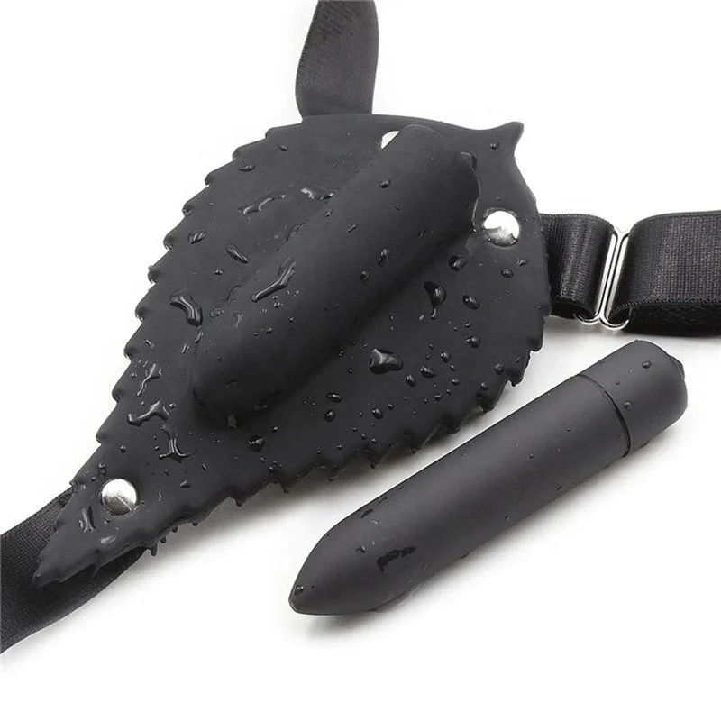 Leaf Shape Bullet Vibrator Panty Invisible Masturbation Underwear