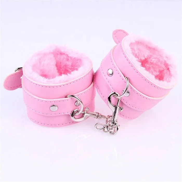 Leather Bondage Accessories Handcuffs Whip Gag Nipple Clamps Adult Sex Harness for Couples Restraint Kits