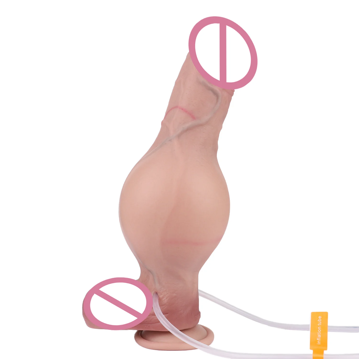 Realistic Squirting Inflatable SEX TOY Silicone Ejaculating Dildo Adult Sex Toys With Simulated Skin Color Soft Feeling