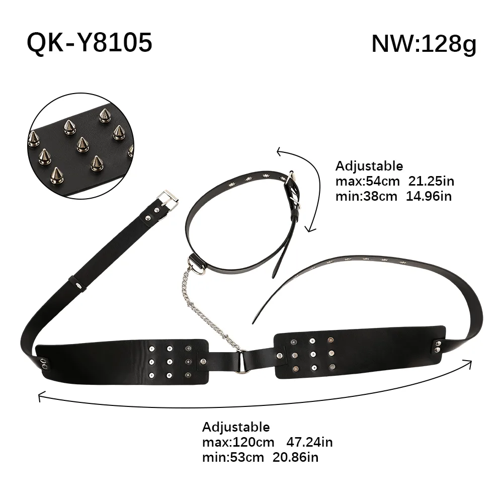 Goddess Sexual Breast Soul-Piercing Lust Belt Bdsm Game Props Bondage Human Breasts for Men and Women