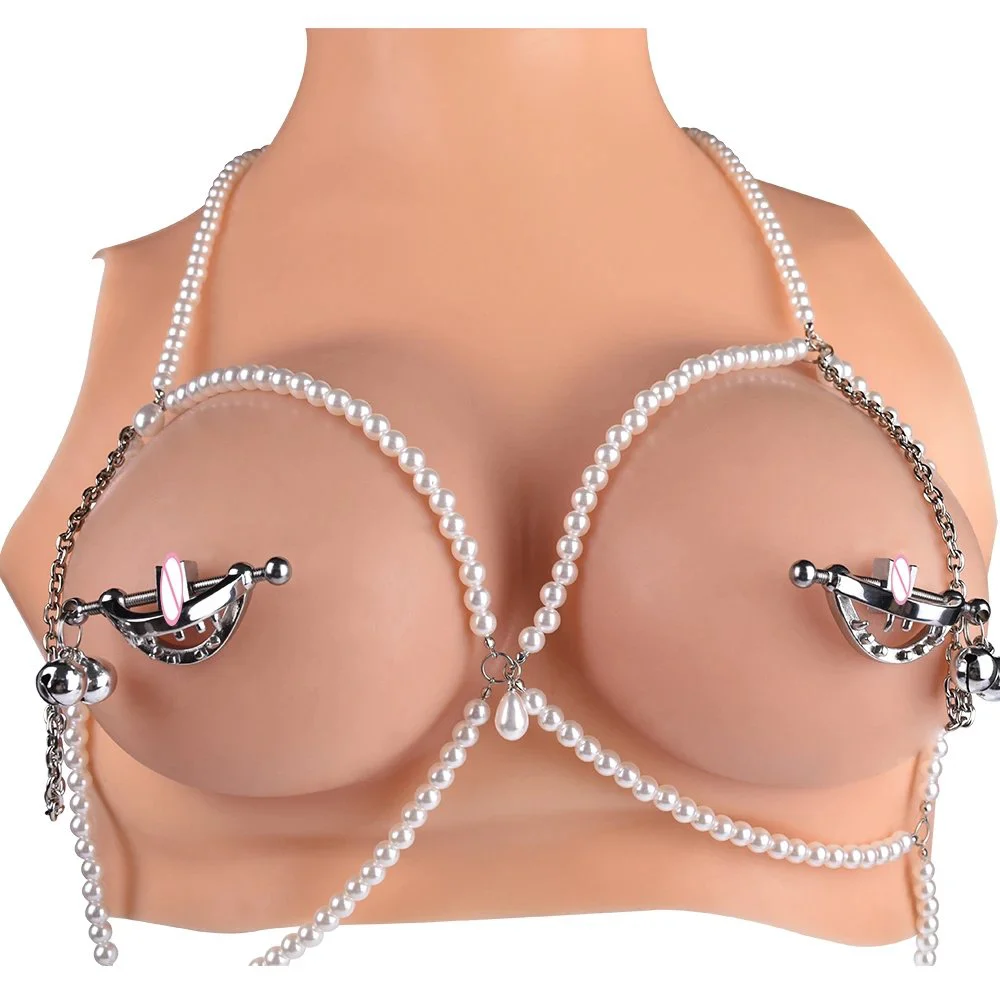 Breast Bondage Sex Slave Restraints Metal Nipple Clips Play Clamps Sex Toys for Couple Adult Games Nipple Stimulator