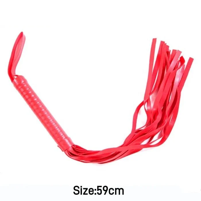 Leather Bondage Accessories Handcuffs Whip Gag Nipple Clamps Adult Sex Harness for Couples Restraint Kits