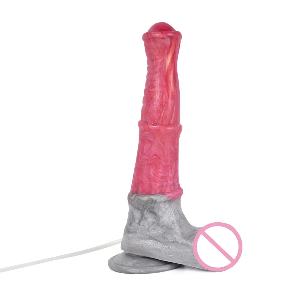 Ejaculating Horse Dildo Adult Toys for Men's Extender Body Friendly Silicone Dildos for Women