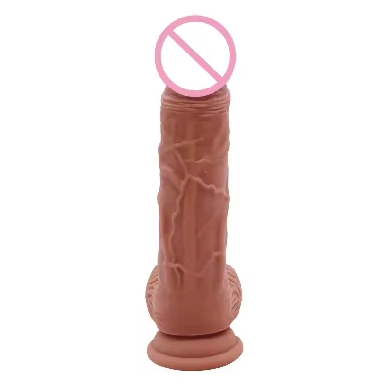 Large Eco-Friendly Female Dildo Soft Liquid Silicone Single Density Waterproof 6.3 Insertable Masturbation Device for Women