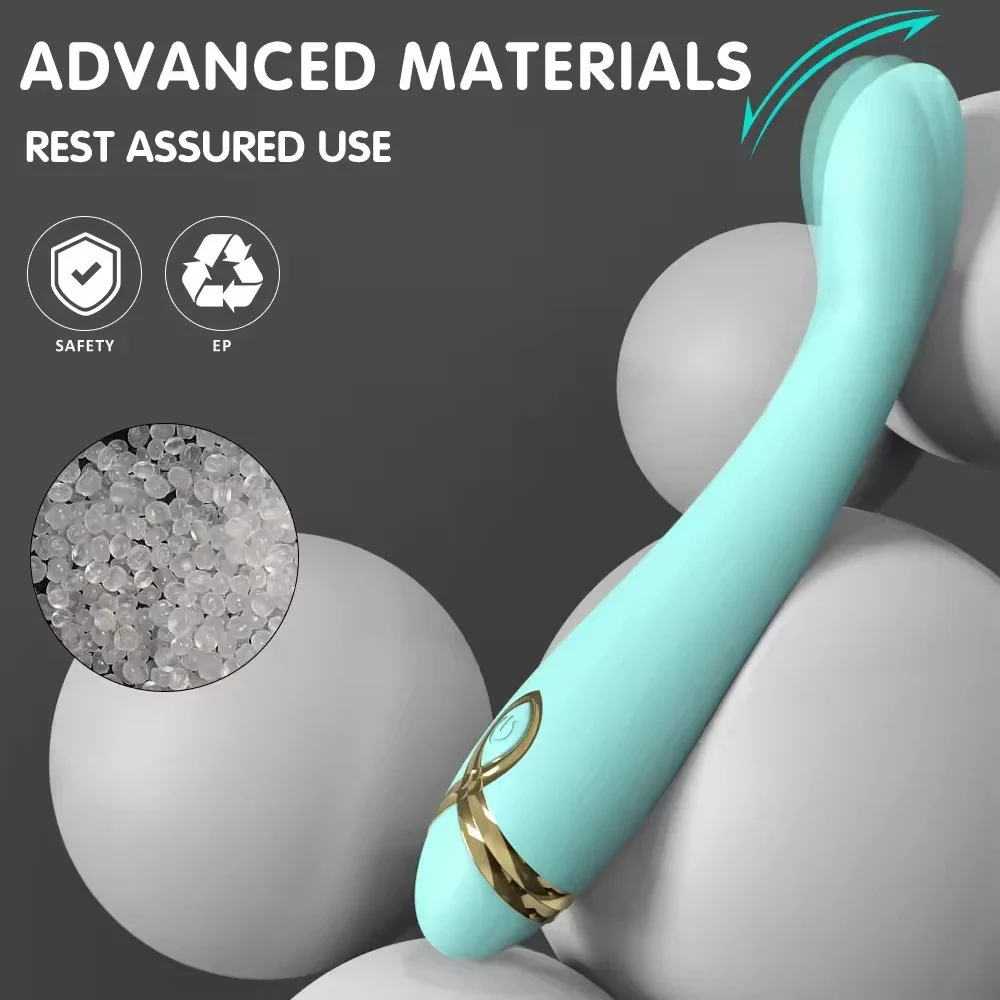Medical Silicone Electroplated Part G Spot Finger 9 Frequency Snap Vibrator Clitoris Stimulator Breast