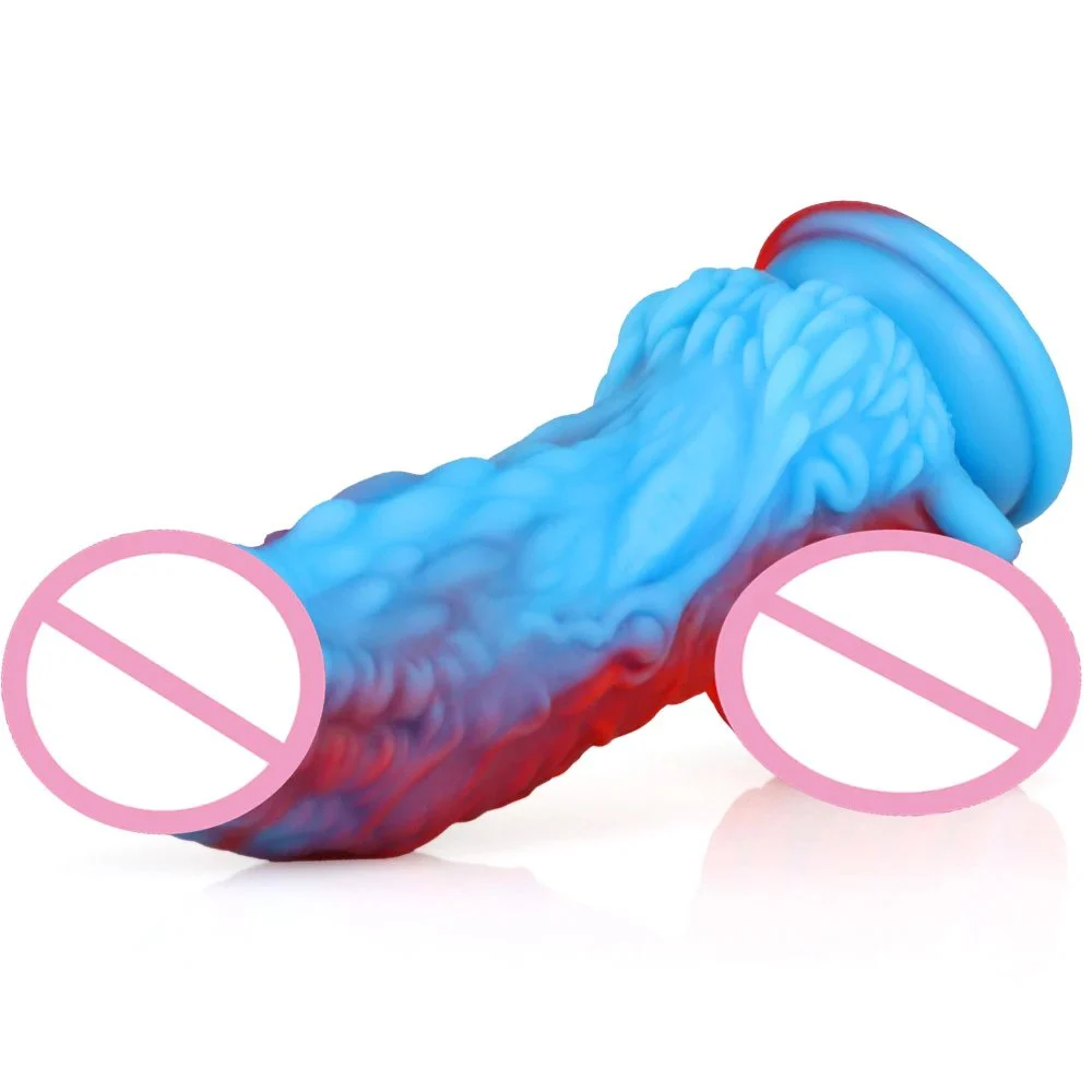 Dragon Monster Dildo Huge Penis with Suction Cup Big Dick Animal Anal Dildo Vagina Massager Masturbator for Men and Women