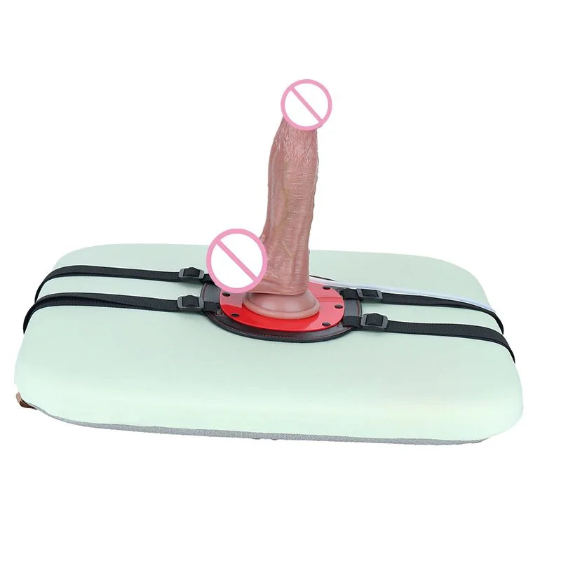 Dual-Layer Realistic Touch Water Spray Simulation Strap-On Wearable Suction Cup Female Pleasure Device for Adults