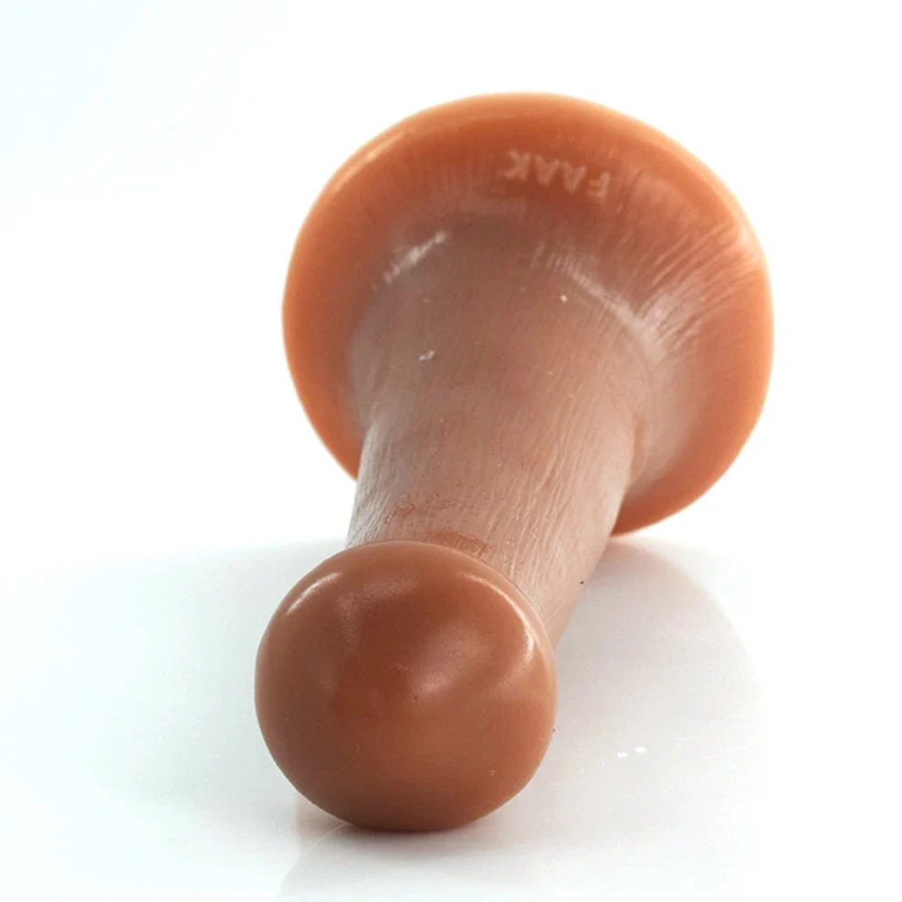 Double Layer Silica Gel Realistic Adult Sex Toys Skin Color Lifelike Soft Rubber Penis Dildo for Lesbian Massage Wand