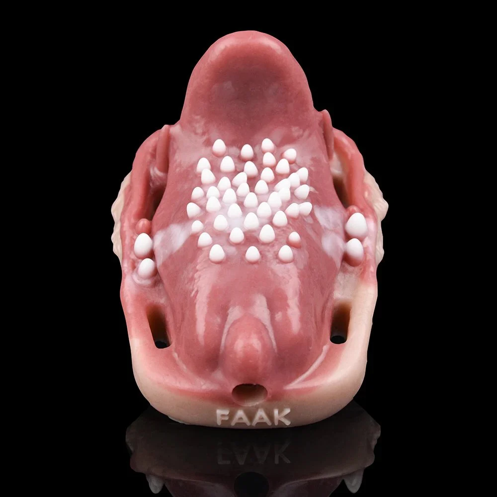 Fantasy Realistic Tiger Tongue Sex Grinder Masturbator G-Spot Massage Vibrator Tooth Friction Stimulate Woman Sex Grinder