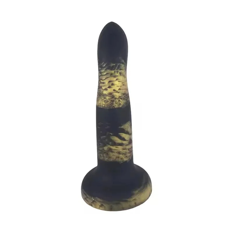 Colorful Liquid Silicone Glowing Dark Male Sex Toy Soft and Realistic Anal Plug Male Sex Toy Female Masturbation Toy