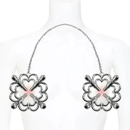 Metal Chain Nipple Clips Sex Slaves Nipple Clamps Sex Toys