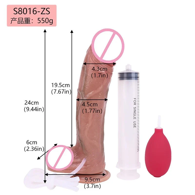 Big Dildo 9 Squirting Dildos,dildos for Women Huge Realistic,collection Strap on Ejaculating Dildo for G Spot