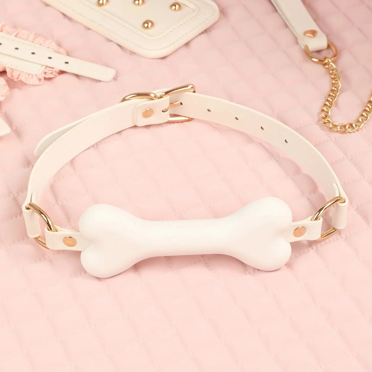 Customized Adult Sex Props Maid Set Handcuffs Collars Sex Toys For Women
